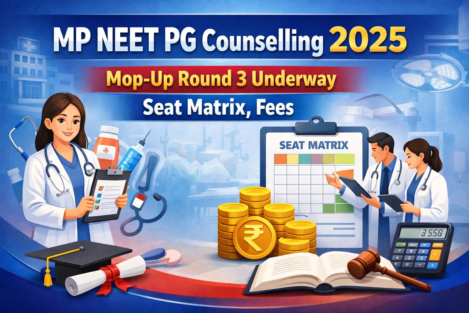 MP NEET PG Counselling 2025 update